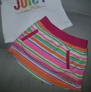 Infant girl 2 piece Juicy Couture outfit